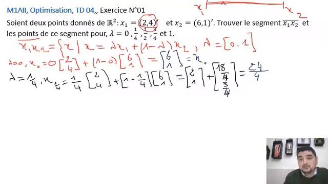 TD1EXO1(Calculer les points d'un segment) смотреть онлайн