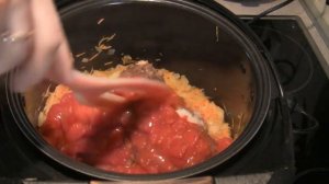 БЫСТРЫЙ УЖИН КАПУСТА С ТУШЕНКОЙ В МУЛЬТИВАРКЕ