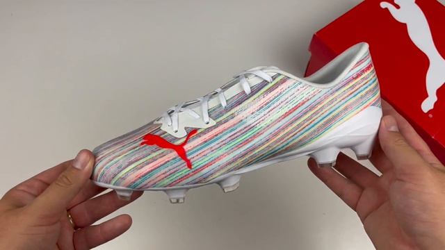 PUMA Ultra 2.2 FGAG Spectra - PUMA WhiteRed Blast