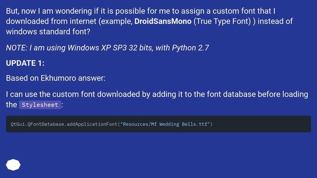 How to use Non-Standard Custom Font with Stylesheets? смотреть онлайн