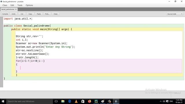 Java Program To Accept A Word Check And Print Whether The Word Is A Palindrome Or Only Special Wor смотреть онлайн