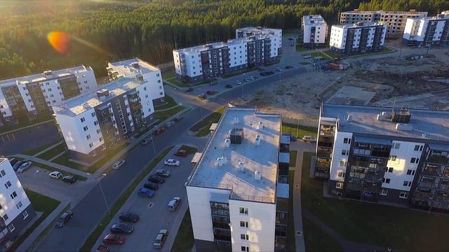 Летнее видео с квадрокоптера — Древлянка-8 смотреть онлайн