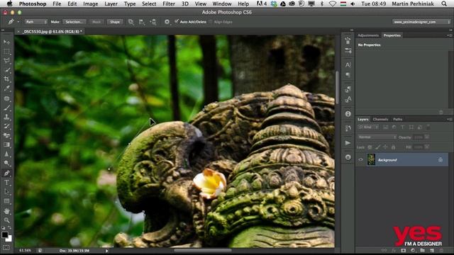 Working with Vector Masks in Photoshop смотреть онлайн