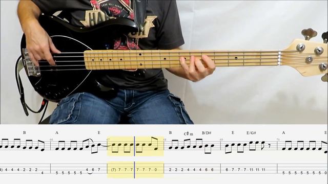 Sum 41 - Landmines (BASS COVER TABS) смотреть онлайн