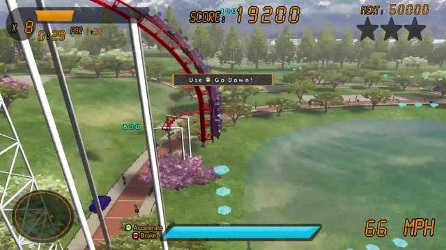 Roller Coaster Rampage Gameplay смотреть онлайн