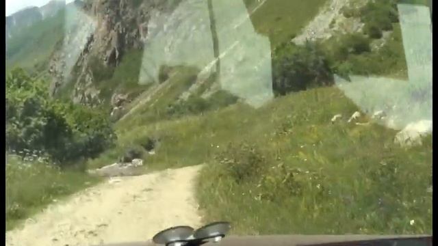 Дорога из Нальчика до альплагеря Безенги смотреть онлайн