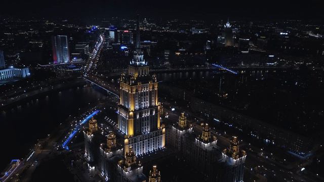 МОСКВА НОЧНАЯ ПРЕКРАСНА КАК И ДНЁМ! смотреть онлайн