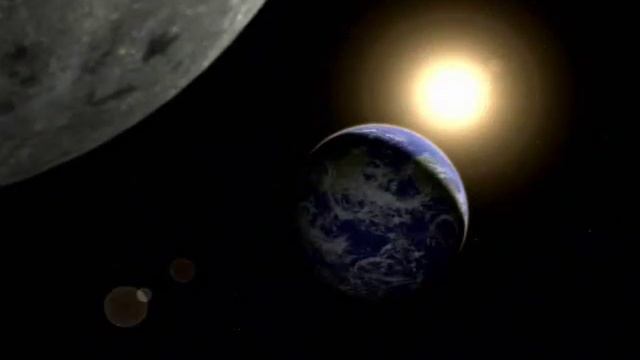 3D Путешествие по солнечной системе. Земная группа..wmv