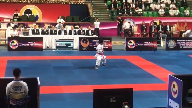 Senior AKF 2019. CHIEN HUI-HSUAN (CHINESE TAIPEI) kata Kururunfa. Points: 23.12 смотреть онлайн