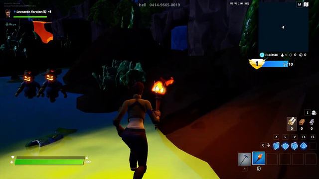 Fortnite как выполните Испытания Проклятье В Творческом Режиме Собирайте Тыквенные монеты смотреть онлайн