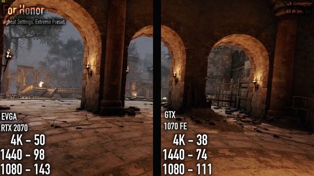 EVGA RTX 2070 Black Vs NVIDIA GTX 1070 FE смотреть онлайн