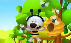 Детский уголок - Kids'Corner. Ми ми мишки - Медовая история. Мультик - Игра с Кешей и Тучкой