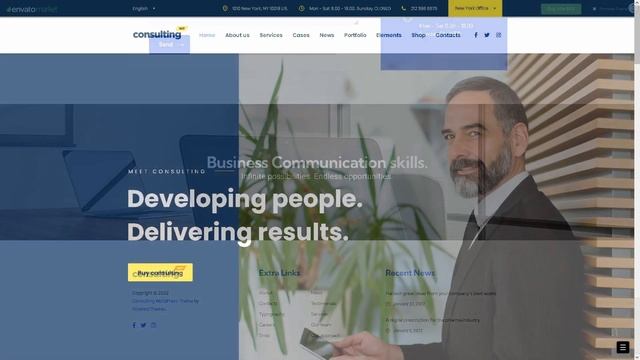 Consulting Business & Finance ★ WordPress Themes & Templates ★ смотреть онлайн