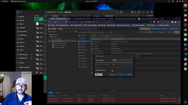 Proxmox 8 Homelab & GPU Passthrough to Ubuntu Desktop - AMAZING HOME SERVER смотреть онлайн