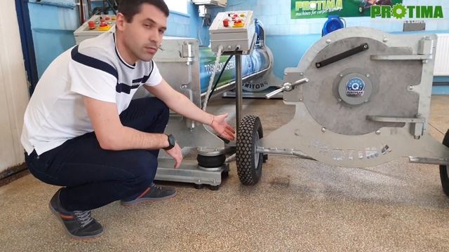 Центрифуга для ковров. Какую выбрать на колесах или на подушках? смотреть онлайн