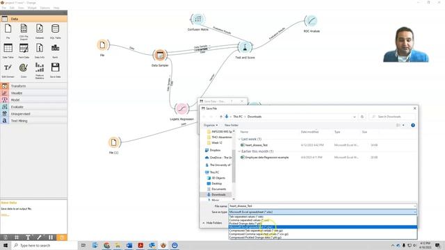 How to save Prediction Output into Excel File in Orange Data Mining Software смотреть онлайн