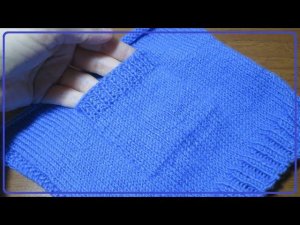 Накладной карман без пришивания (СНИЗУ вверх)