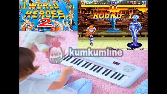 YAMAHA PSS-E30 A50 ワールドヒーローズ2 ディオのテーマ　ヤマハ、キーボード、ミニ、多重録音 смотреть онлайн