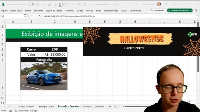 Exibição de imagens em células do Excel смотреть онлайн