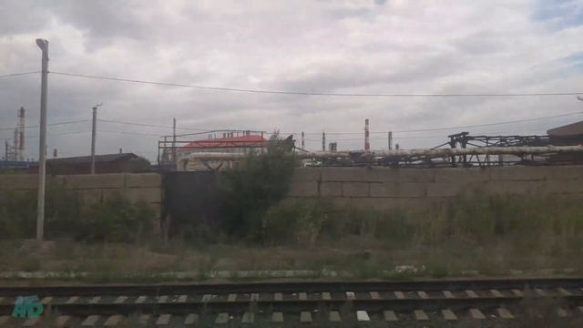 Город Орск и область из окна поезда смотреть онлайн