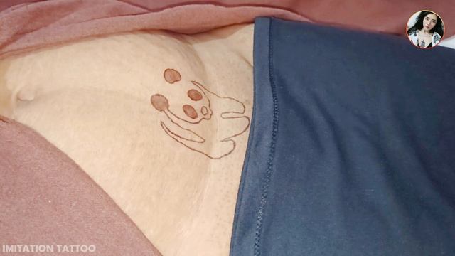 Panda Tattoo Sketch | Tattoos For Women | IMITATION TATTOO EP 54 | Private Tattoo