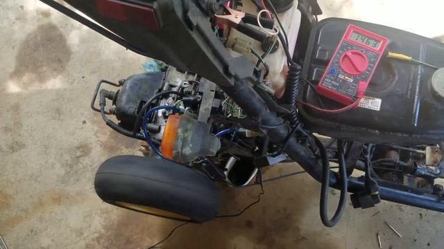1985 Honda Gyro S TG50 start/idle смотреть онлайн