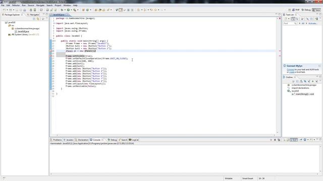 [Tutoriál] Java GUI 3. díl смотреть онлайн
