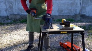 ♻ Дешевая аккумуляторная болгарка BLACK+DECKER BCG720N обзор и стандартный тест на мощность