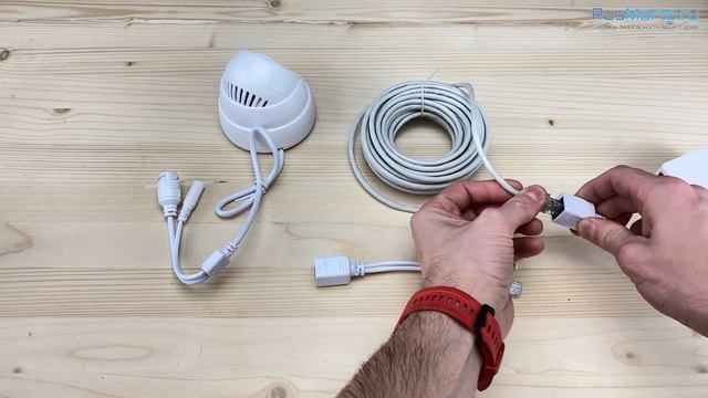Готовый комплект IP видеонаблюдения c 2 уличными 3Мп камерами PST IPK02CS смотреть онлайн