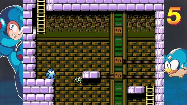Let's Play Mega Man 5 (PS4 Megaman Collection) Part 09: Proto Man Castle Stage 1 смотреть онлайн
