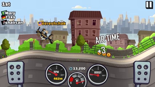 Hill Climb Racing 2 - Crazy BUS Challenge VIP | GamePlay смотреть онлайн