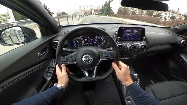 2023 Nissan JUKE HYBRID [1.6 HEV, 143 HP] POV Test ride #72 CARiNIK смотреть онлайн
