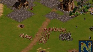 Cossacks Back to War #44 ► N-Остров ► Франция и Пруссия VS Бавария и Дания.