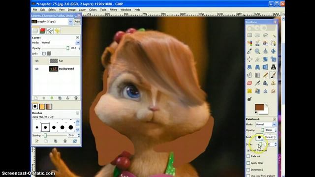 How to make a chipette on Gimp part 1 смотреть онлайн