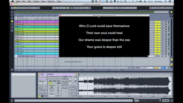 Adding a Lyric Video to Ableton Live смотреть онлайн