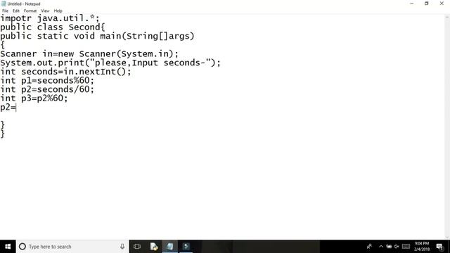 Java: Java code to Convert Seconds to Hours, Minutes and Seconds.[CMD] смотреть онлайн