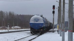 Cтанция Идрица. Ж/д развилка на Псков – Полоцк. Скрещение поездов