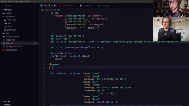 Write Node using Clojure and deploy to NPM! (With the creator of Babashka) смотреть онлайн