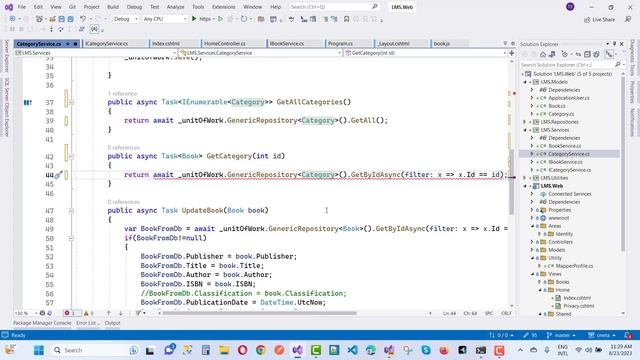 Library Management System In ASP.NET CORE and SQL Server | Real Time scratch project | Day-4 смотреть онлайн