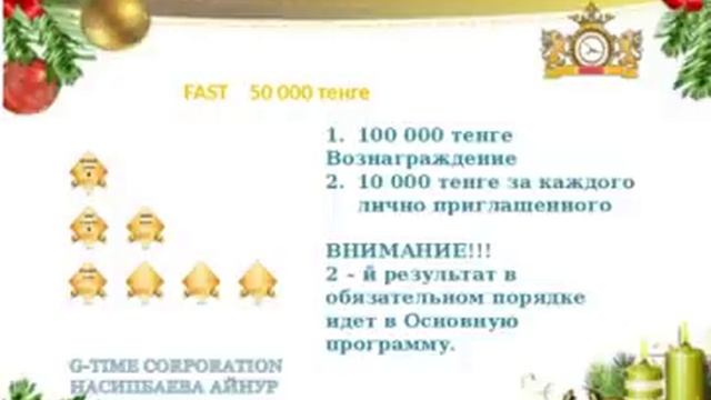 ТОО G-TIME CORPORATION!!! 20.02.2018г. Спикер - Айнур Насипбаева смотреть онлайн