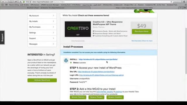 How to install Wordpress from the cpanel- Arabic Language смотреть онлайн