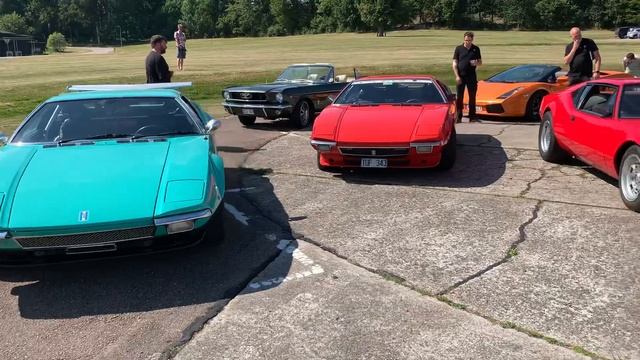 De Tomaso Pantera, Lamborghini And Ford Mustang