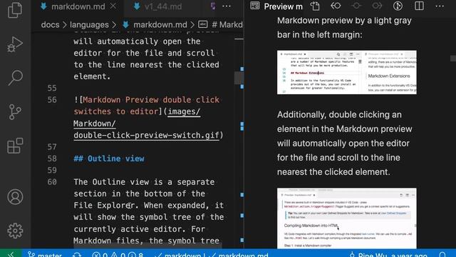 VS Code tips — The markdown preview смотреть онлайн