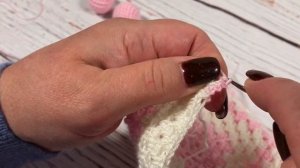 Игрушки крючком. Комфортер «Мишутка». Часть 2.