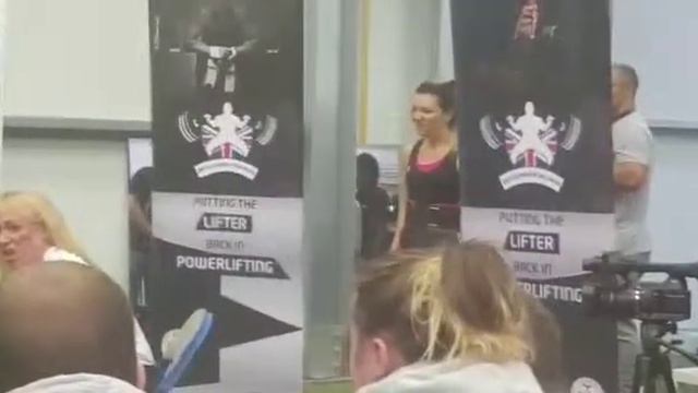 Gill lifting at her first ever comp - Andy Bolton Deadlift Challenge 2017 смотреть онлайн