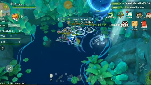 Dawn of Isles Crystal Cavern Common Dungeon смотреть онлайн