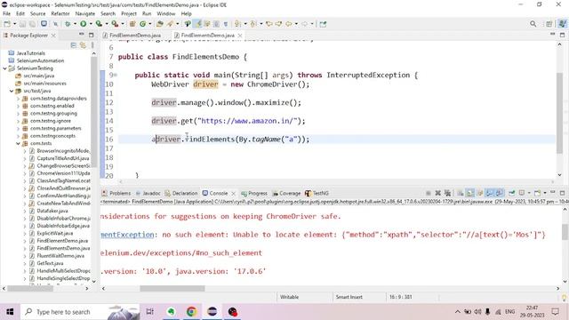 Difference between findElement & findElements | Selenium 4 Tutorials | Beginners | Malayalam | #33 смотреть онлайн