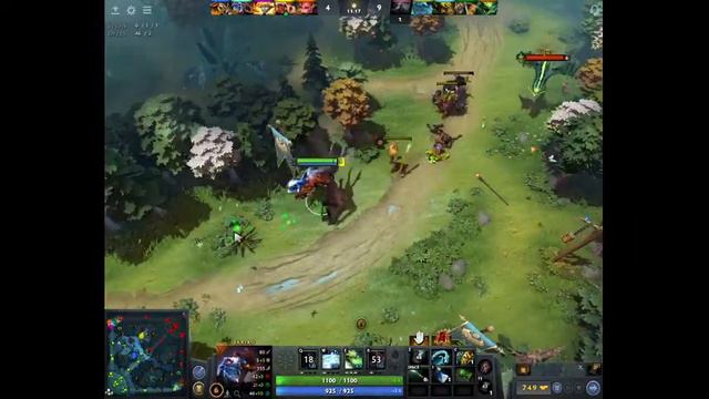 Играю в Ability draft. положительная стратегия. Дота 2 смотреть онлайн