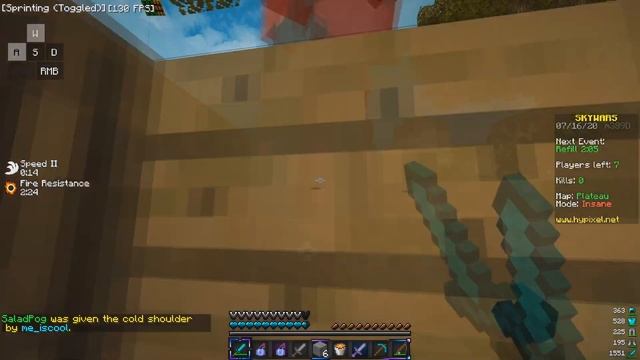 ЛУЧШИЙ ТЕКСТУР ПАК ДЛЯ ПВП ОТ LONAN - Minecraft Skywars Hypixel смотреть онлайн