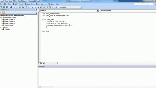 How to create new Excel workbook using Excel VBA смотреть онлайн